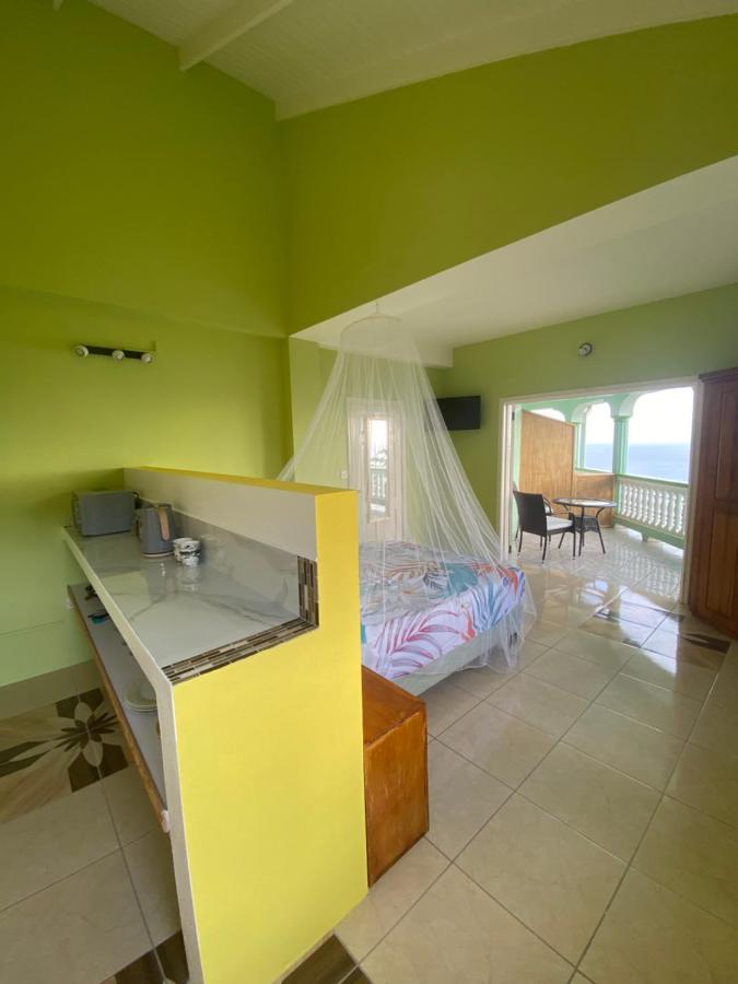 Greenhouse On The Hill, Sea View Apartment Laborie